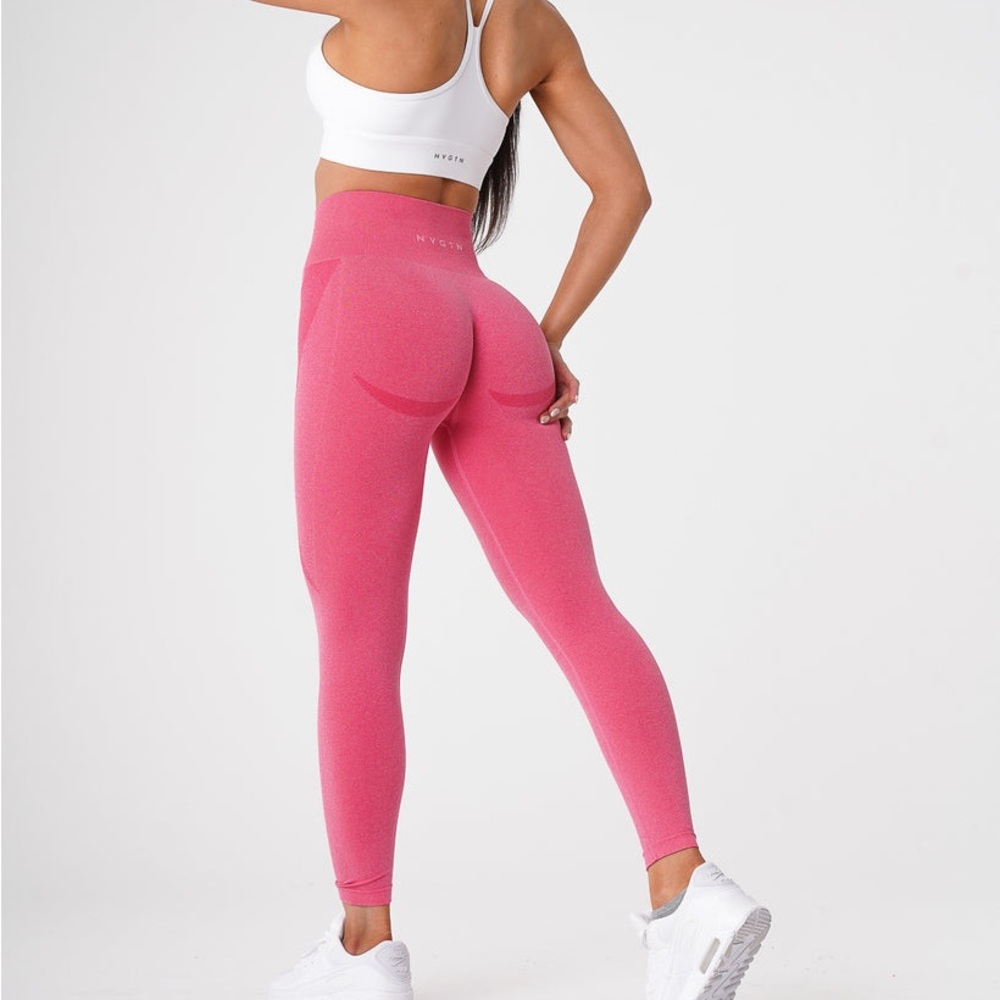 NVGTN Hot Pink Contour Seamless Leggings